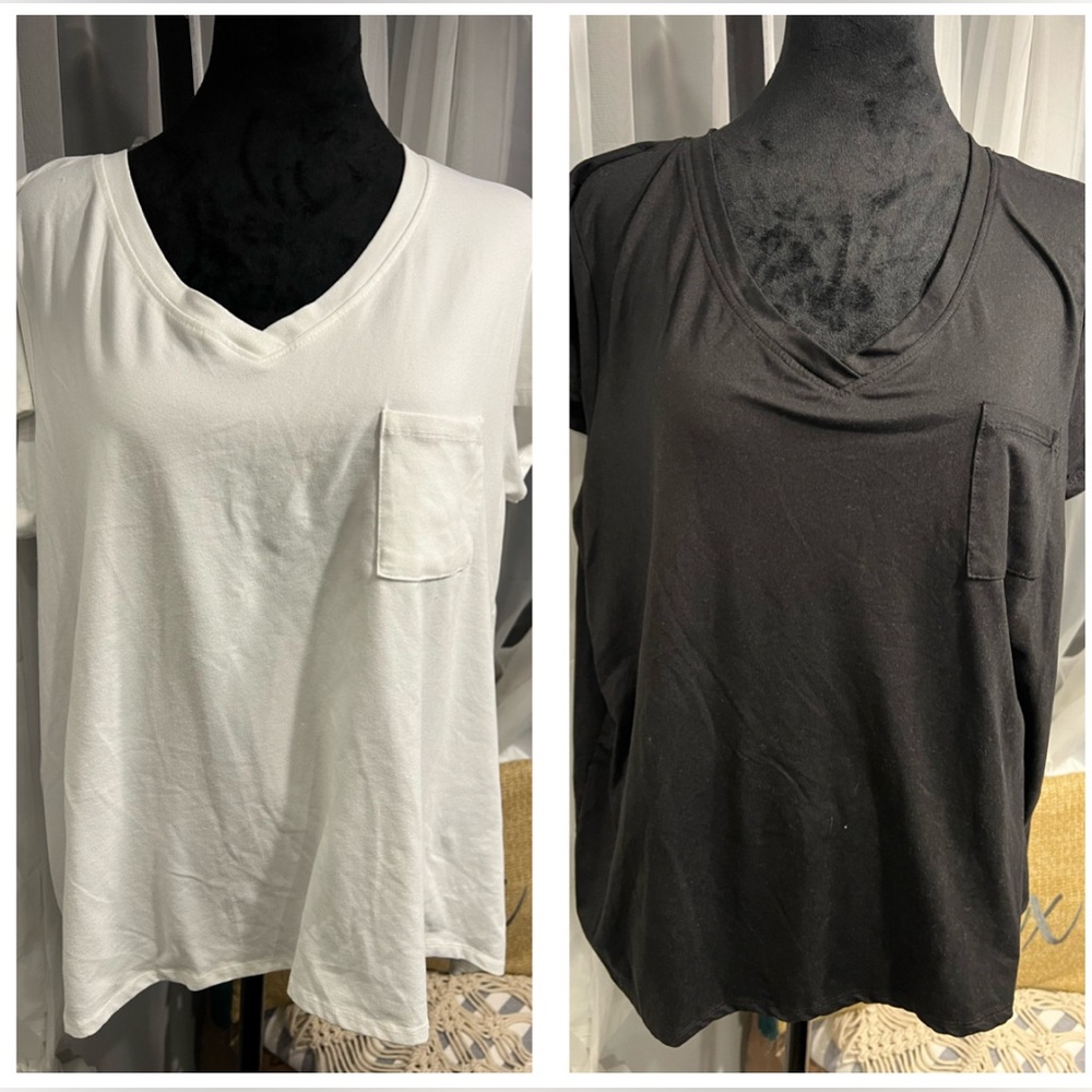 5 FOR $25 B My Story 2 T Shirt White & Black Bundle Size 1X